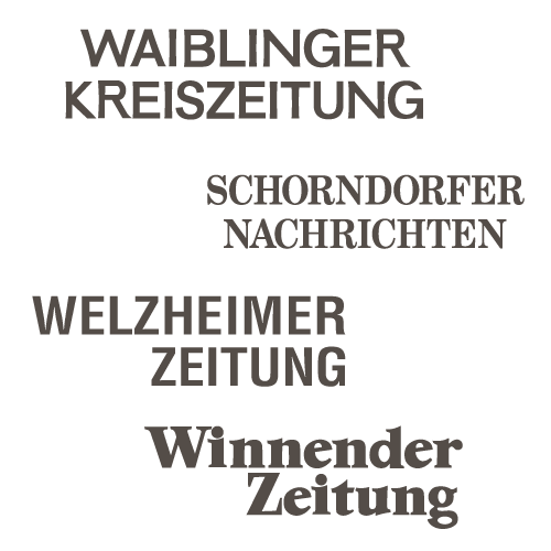 Zeitungslogos