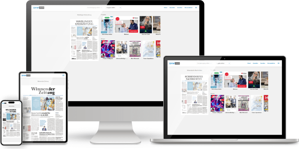 ePaper Abo ZVW - Ihre digitale Zeitung