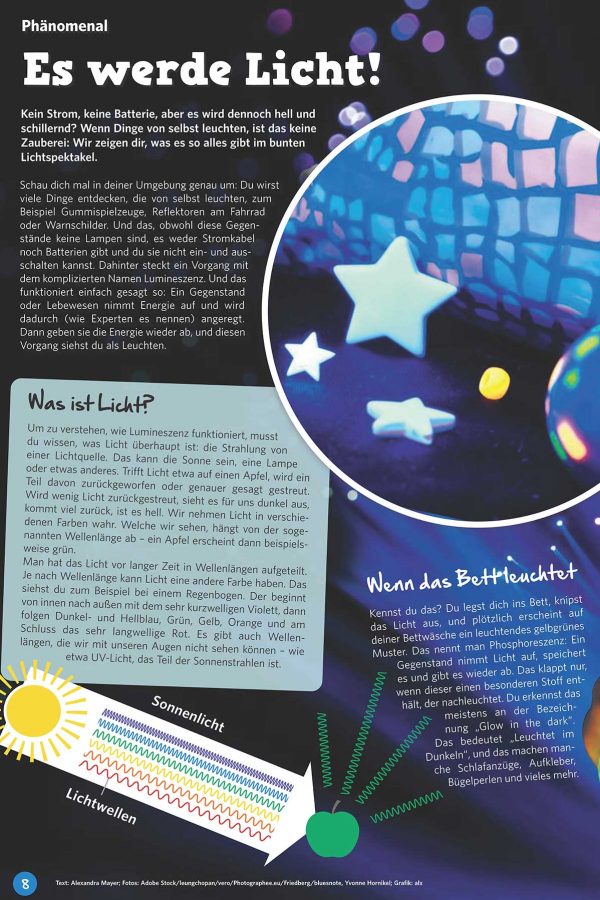 Beispielseite Kinderzeitung